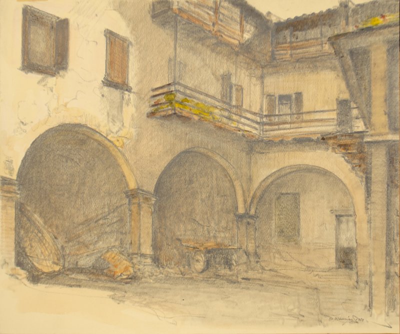 1958 - Cortile ad Arco